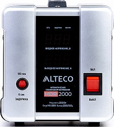Автоматический стабилизатор напряжения Alteco HDR 2000 вид спереди Автоматический стабилизатор напряжения Alteco HDR 2000 вид спереди
