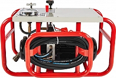 Гидростанция гидравлического стыкового сварочного аппарата для пэ труб Gas Fusion Red-400 (220 V)