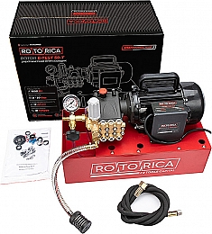Комплектация электрического опрессовщика Rotorica Rotor E-Test 50-T
