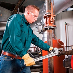 Применение алюминиевых прямых трубных ключей 36" Ridgid Aluminum Heavy Duty 836 Применение алюминиевых прямых трубных ключей 36" Ridgid Aluminum Heavy Duty 836