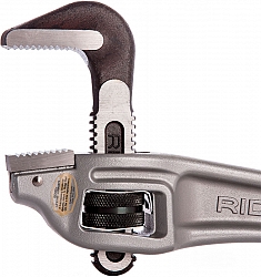 Раскрытие алюминиевого коленчатого трубного ключа Ridgid Aluminum OffSet Heavy Duty 24" Раскрытие алюминиевого коленчатого трубного ключа Ridgid Aluminum OffSet Heavy Duty 24"