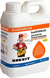 Реагент для промывки системы отопления на любом антифризе Brexit BrexRefining 828