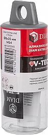 Упаковка алмазного сверла вакуумного спекания Diam Extra Line V-Tech M14 8 мм