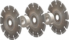 Установка дисков штробореза Eibenstock EMF 180.2 Установка дисков штробореза Eibenstock EMF 180.2